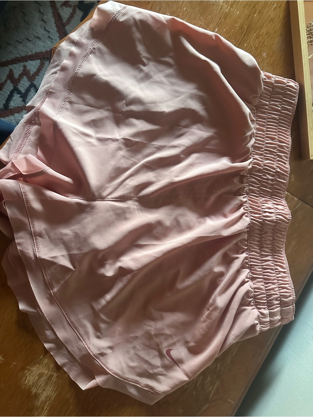 Nike Light Pink Women's Athletic Running Shorts